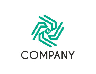 Projektowanie logo dla firmy, konkurs graficzny technologia wir